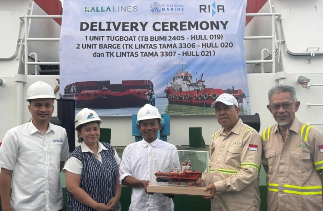 Kalla Lines Tambah Tugboat dan Dua Barge, Upaya Perkuat Shipping Services