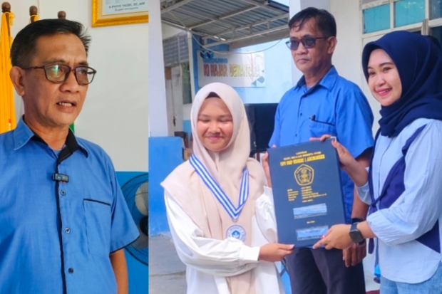 93 Siswa SMPN 1 Arungkeke Jeneponto Tamat, Perpisahan Digelar Sederhana