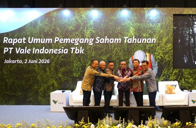 Kinerja 2025 Solid, PT Vale Tebar Dividen dan Perkuat Jajaran Komisaris