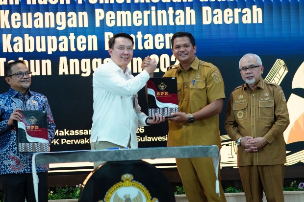 Pemkab Bantaeng Raih Opini WTP ke-11 Kali Berturut-turut dari BPK RI