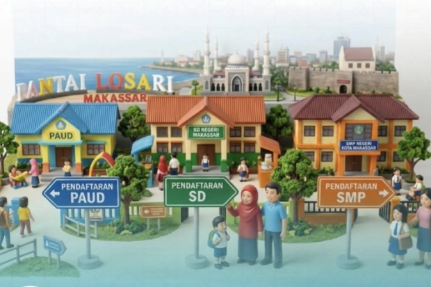 SPMB Makassar 2026 Dibuka, Pelanggaran Bisa Diadukan Lewat LONTARA+