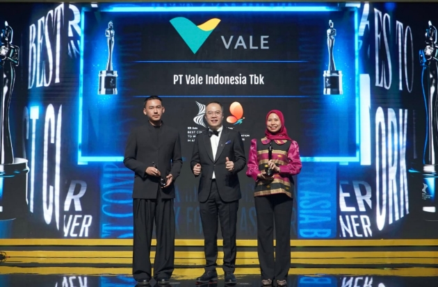 PT Vale Indonesia Borong Dua Penghargaan HR Asia Awards 2026