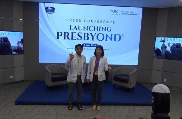 JEC ORBITA Makassar Hadirkan PRESBYOND, Teknologi Koreksi Mata Presbiopia Pertama di Indonesia Timur
