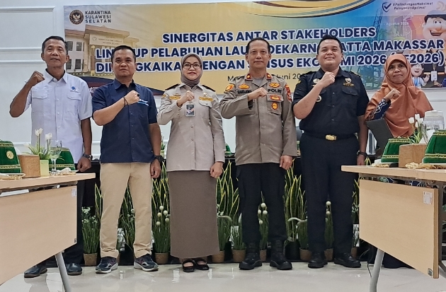 Perkuat Ekosistem Logistik, Karantina Sulsel Sosialisasi Alur Layanan Sertifikasi