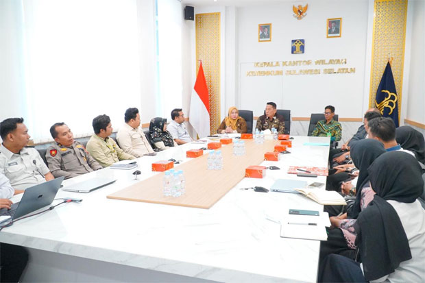 Kemenkum Sulsel Petakan Isu Hukum Strategis, Libatkan Berbagai Instansi