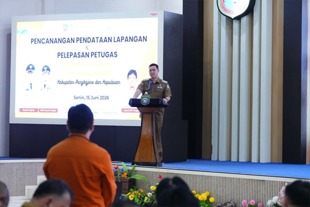 BPS Pangkep Terjunkan 315 Petugas Sensus Ekonomi 2026, Bupati Tekankan Akurasi Data
