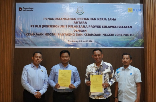 Sinergi PLN & Kejari Jeneponto Kawal Proyek SUTT 150 kV Punagaya–Bantaeng