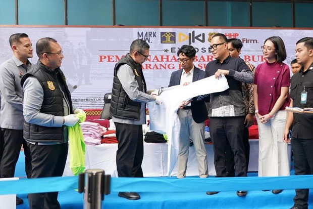 DJKI Musnahkan 567 Barang Bukti Pelanggaran Merek Lacoste Bernilai Hampir Rp1 Miliar