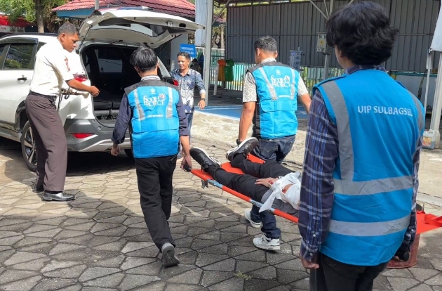 PLN UIP Sulawesi Perkuat Kesiapsiagaan Lewat Simulasi Tanggap Darurat