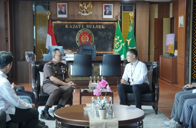 PLN UIP Sulawesi & Kejati Sulsel Perkuat Sinergi Kawal Pembangunan Kelistrikan