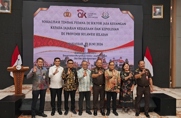 OJK Perkuat Sinergi dengan Polisi & Jaksa Tangani Kejahatan Keuangan