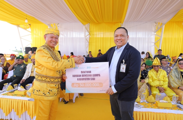 Momentum HUT ke-18 Sigi, BSI Maslahat Bantu Pemulihan Korban Gempa
