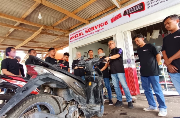 Bengkel Binaan Yayasan AHM Catat Omzet Rp7,9 Miliar, Perkuat Ekonomi Daerah
