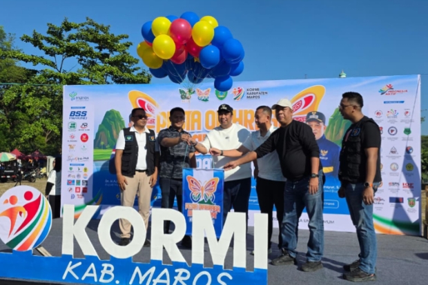 KORMI Maros Perkenalkan 18 Inorga Lewat Pesta Olahraga Masyarakat