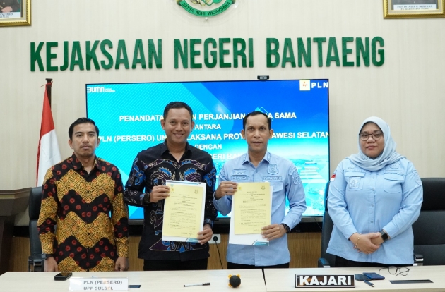 PLN UIP Sulawesi Gandeng Kejari Bantaeng Kebut Pembangunan SUTT 150 kV