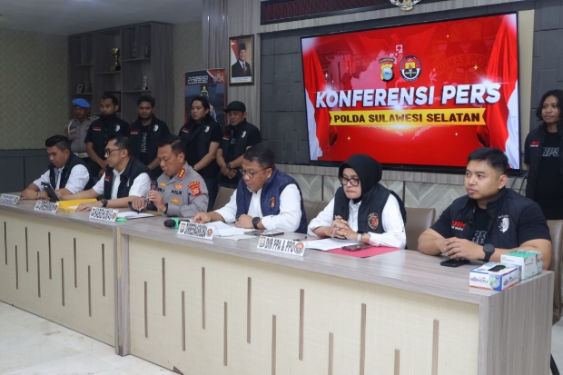 Polda Sulsel Ungkap 2.170 Kasus Kriminal dan Amankan 77 Kg Sabu