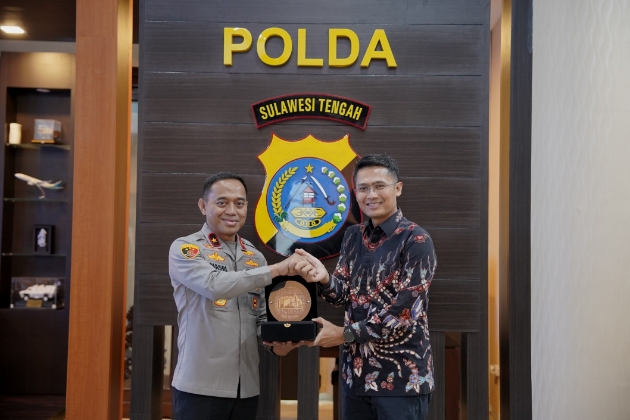 PLN UIP Sulawesi Gandeng Polda Sulteng Kawal Infrastruktur Kelistrikan Strategis