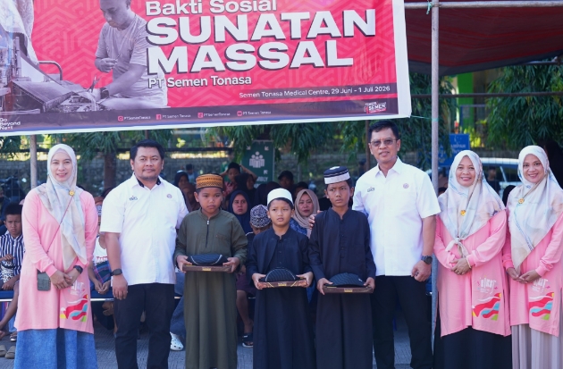 Sunatan Massal Semen Tonasa Sasar 200 Anak di Wilayah Lingkar Perusahaan