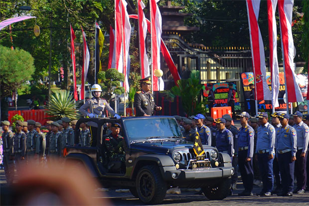 Hadiri Upacara Peringatan Hari Bhayangkara ke-80, Wujud Sinergi Pelayanan Hukum di Sulsel