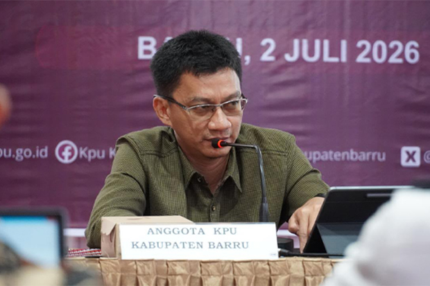 Hasil Rekapitulasi PDPB, KPU Barru Tetapkan 144.680 Pemilih pada Triwulan II 2026