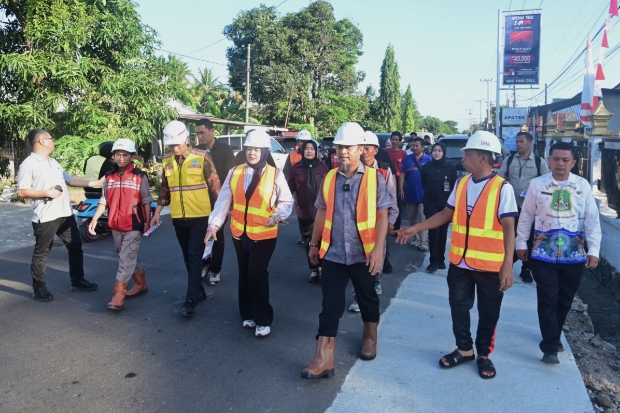 Ruas Pangkajene-Rappang di Kabupaten Sidrap Dipacu Rampung