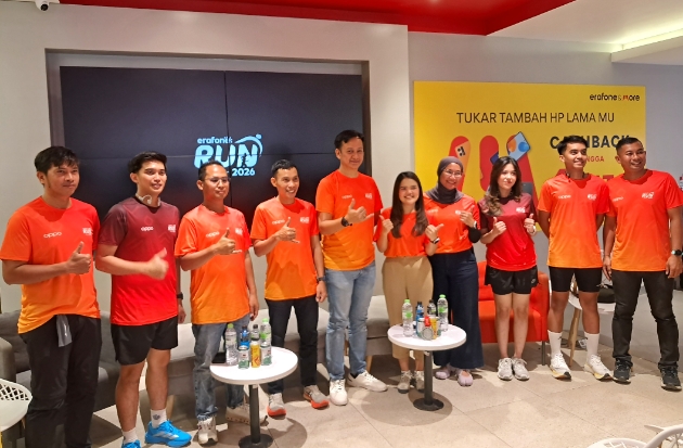 Erafone Run 2026 Debut di Makassar, Target 3.000 Peserta & Gaungkan Gaya Hidup Sehat