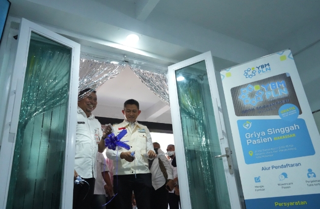 YBM PLN UID Sulselrabar Resmikan Griya Singgah Pasien Gratis di Makassar