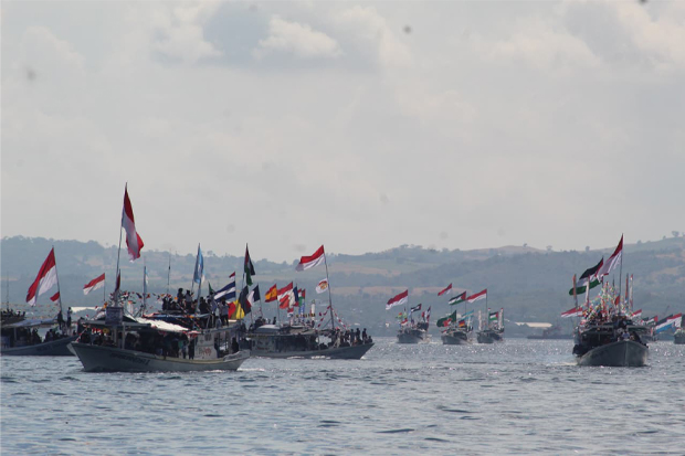 Puluhan Kapal Ikut Pesta Nelayan, Tradisi Turun Temurun Masyarakat Desa Ujung Labuang