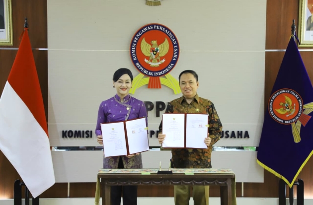 OJK - KPPU Perkuat Sinergi Awasi Persaingan Usaha di Sektor Keuangan
