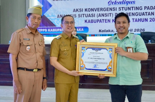 Jurus PT Vale Indonesia Bantu Pemerintah Tekan Stunting