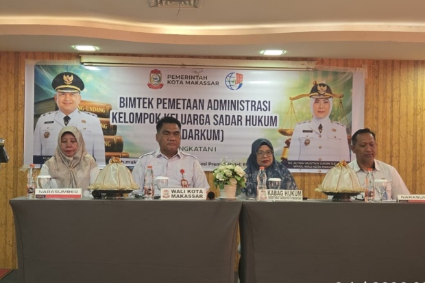 Penyuluh Hukum Kemenkum Sulsel Jadi Narasumber Bimtek Pemetaan Administrasi Kadarkum