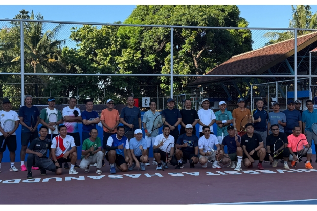Kejati Sulsel dan Unhas Perkuat Sinergi Lewat Pertandingan Tenis Silaturahim