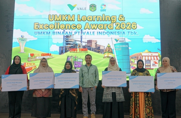 PT Vale Perkuat UMKM Luwu Timur Lewat Pembinaan Berkelanjutan