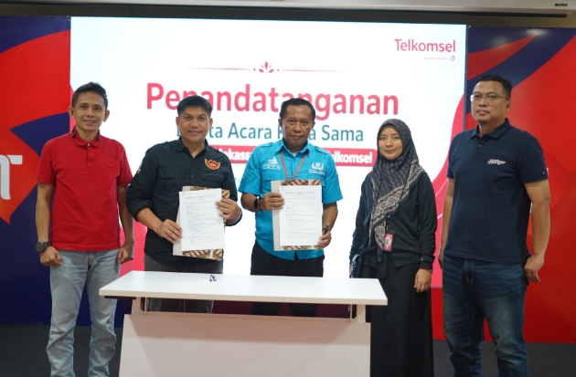 Telkomsel Gandeng SMAN 8 Makassar Majukan Talenta Futsal Pelajar
