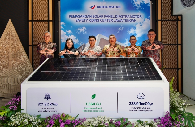 HUT ke-56, Astra Motor Perkuat Komitmen Energi Bersih lewat Solar PV