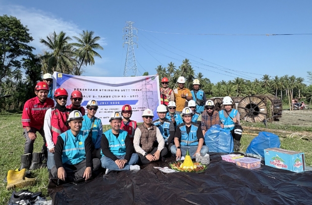 Kolaborasi PLN Kebut Proyek SUTT Palu 3 - Tambu, Target Operasi Akhir 2026