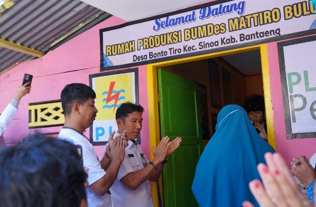 PLN UIP Sulawesi Perkuat BUMDes Mattiro Bulu, Dorong Ekonomi Desa di Bantaeng