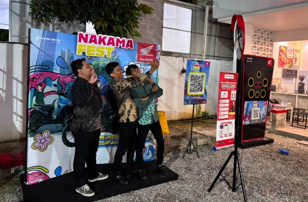 Asmo Sulsel Ajak Anak Muda Kenali Honda BeAT Lewat Nakama Fest
