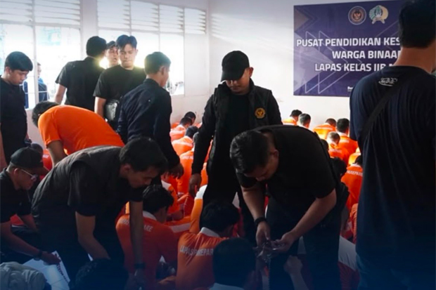 Dari 115 WB Higt Risk, 14 WBP Lapas Parepare Dikirim ke Nusakambangan