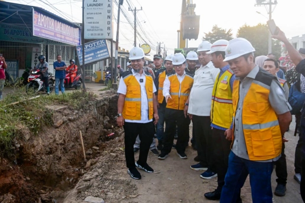 Jalan Moncongloe Akhirnya Dibangun, Gubernur Sulsel Minta Dukungan Masyarakat