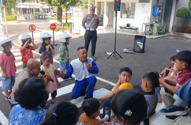 AHM Ajak 2.173 Anak Belajar Keselamatan Lalu Lintas di Hari Anak Nasional