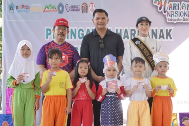 Peringati Hari Anak Nasional, Bupati Bantaeng Luncurkan Children Car Free Day
