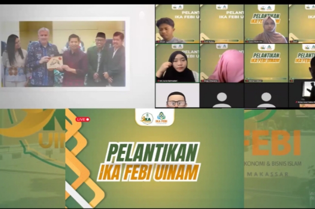 IKA FEBI UIN Alauddin Kukuhkan Pengurus, Dorong Penguatan Ekonomi Syariah