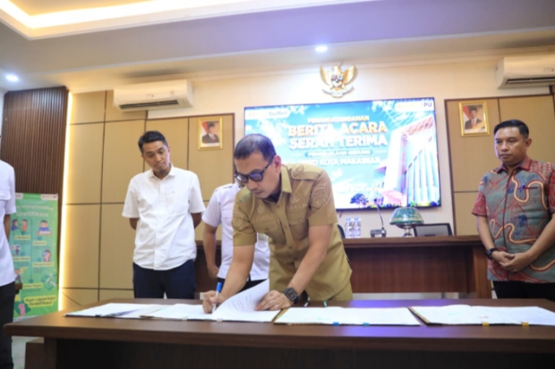 BAST Ditandatangani, DPRD Makassar Mulai Tempati Gedung Sementara September 2026