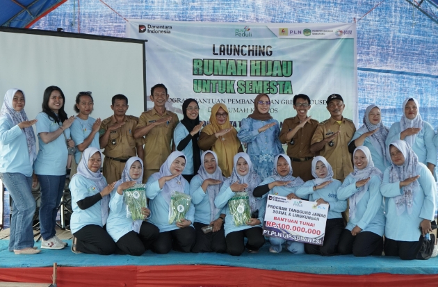 PLN Bangun Greenhouse & Rumah Kompos, Dorong Produktivitas KWT di Luwu Timur