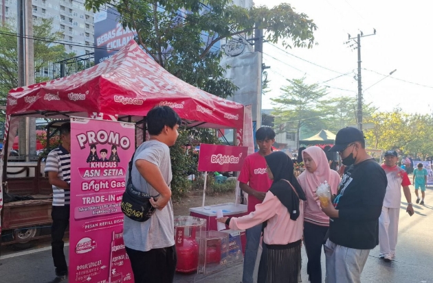 Pertamina Gencarkan Edukasi BrightGas di CFD, Dorong LPG 3 Kg Tepat Sasaran