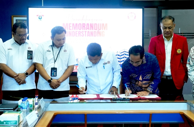 Semen Tonasa - Unhas Teken MoU, Dorong Inovasi untuk Industri Berkelanjutan