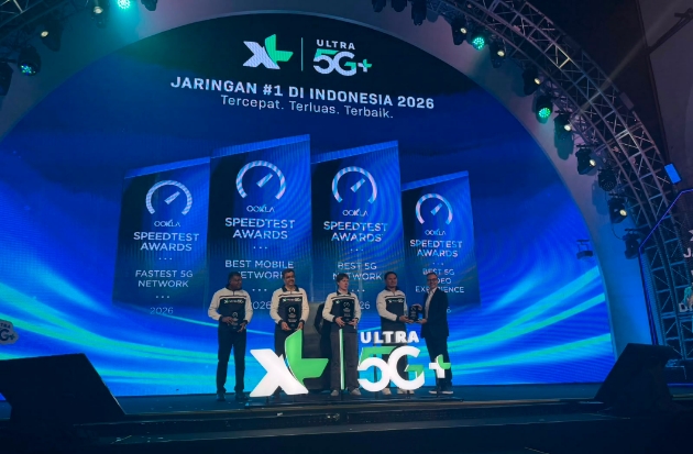 XL Raih Predikat Jaringan Seluler Terbaik Indonesia 2026 versi Ookla