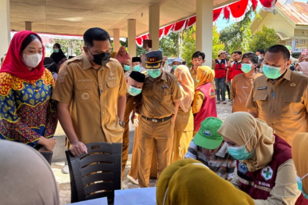 Pemkab Bantaeng Gelar Tracing TB Terintegrasi Cek Kesehatan Gratis