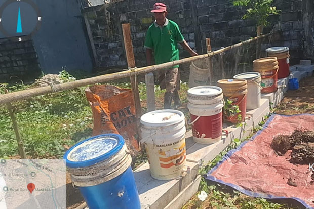 Pemilahan Sampah di RT 04 Tamangapa Kini Jadi Percontohan